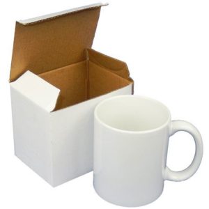 White sublimation blank ceramic mug