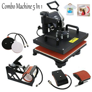 5 in 1 Combo heat Press Machine